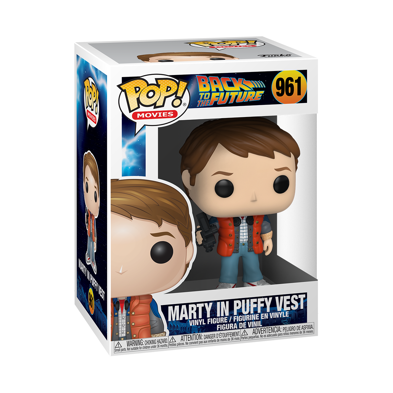POP! Movies: Marty in Puffy Vest - Back to the Future
