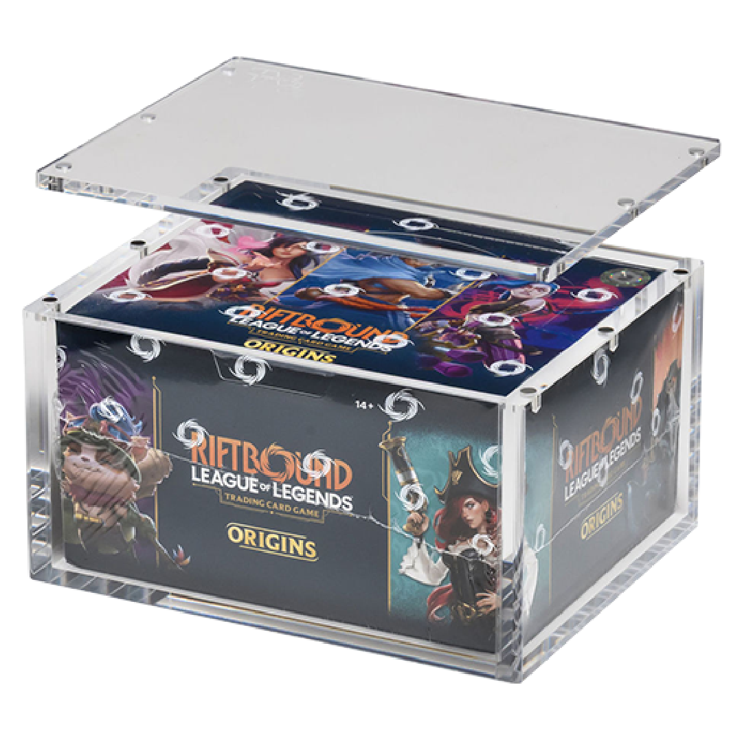 The Acrylic Box | Riftbound - League of Legends Booster Box  | Acryl Case