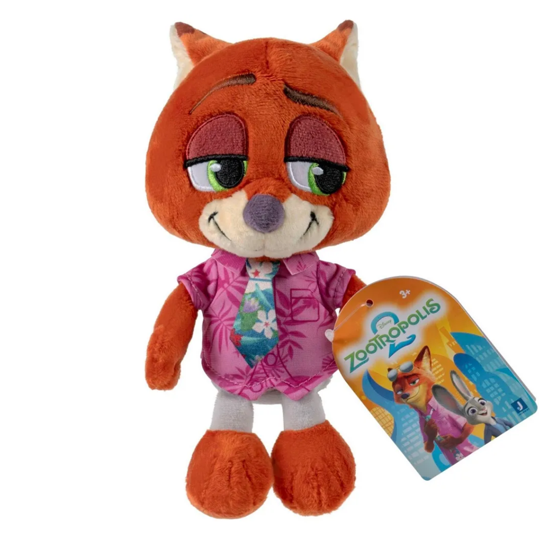 JAZWARES | Nick Wilde - Disneys Zoomania 2 | Plush (20cm)