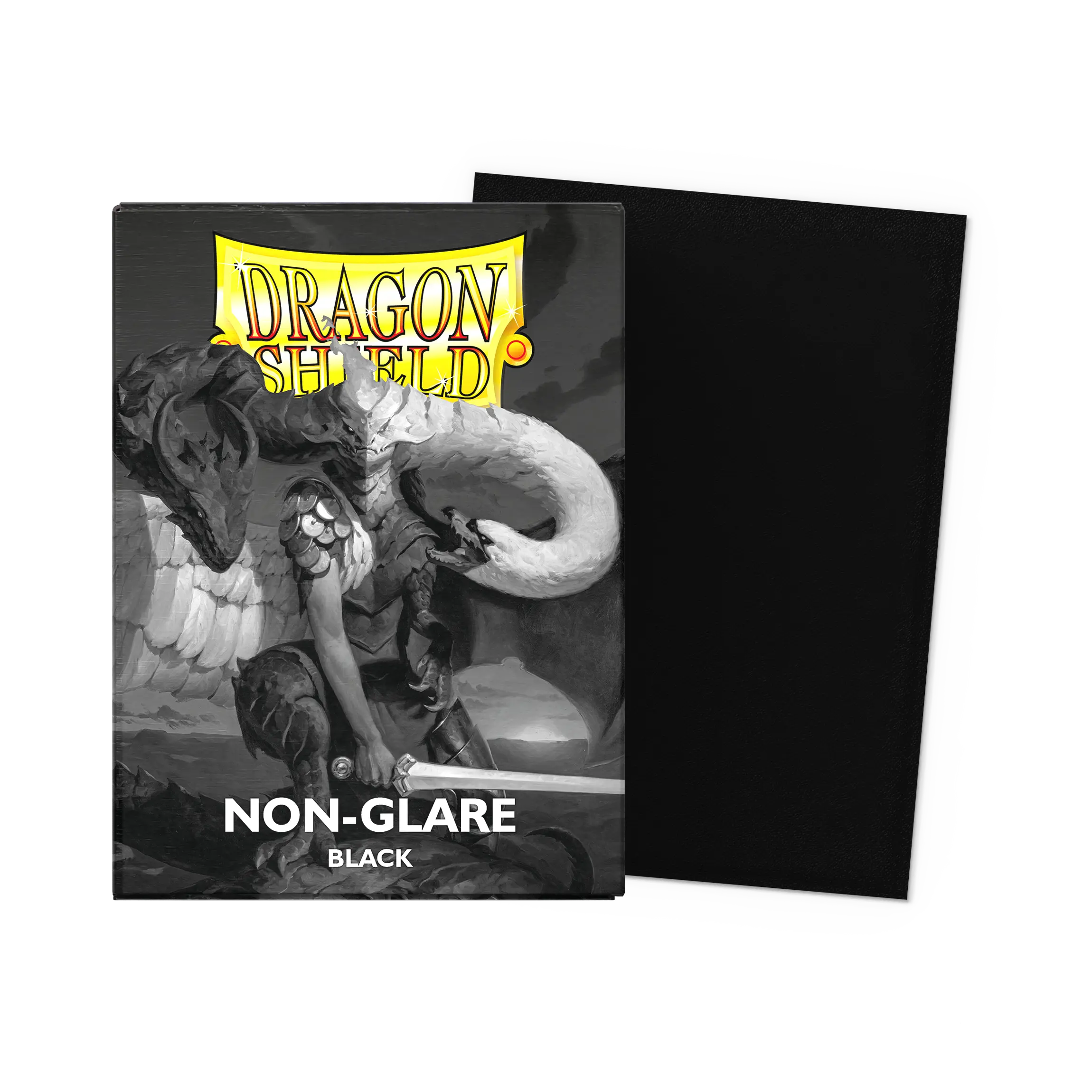 Dragon Shield: Black - Non-Glare - Matte Sleeves - Standard Size