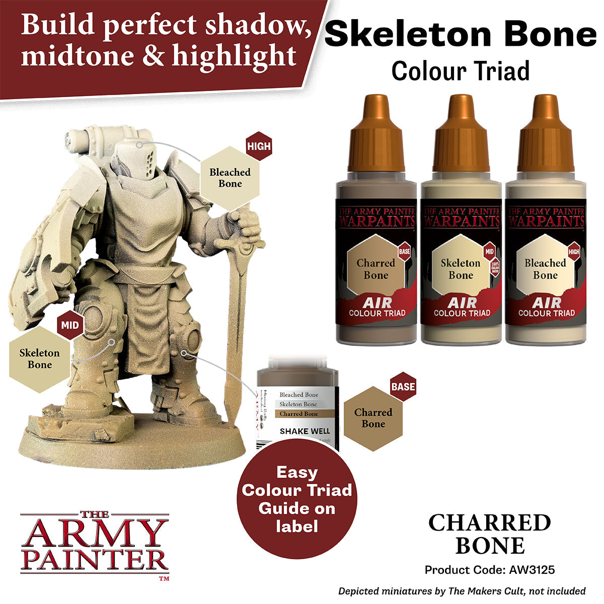 The Army Painter - Charred Bone - Warpaints Air