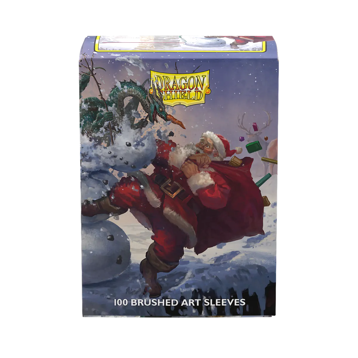 Dragon Shield: Brushed Art Sleeves - Standard Size / Christmas 2025