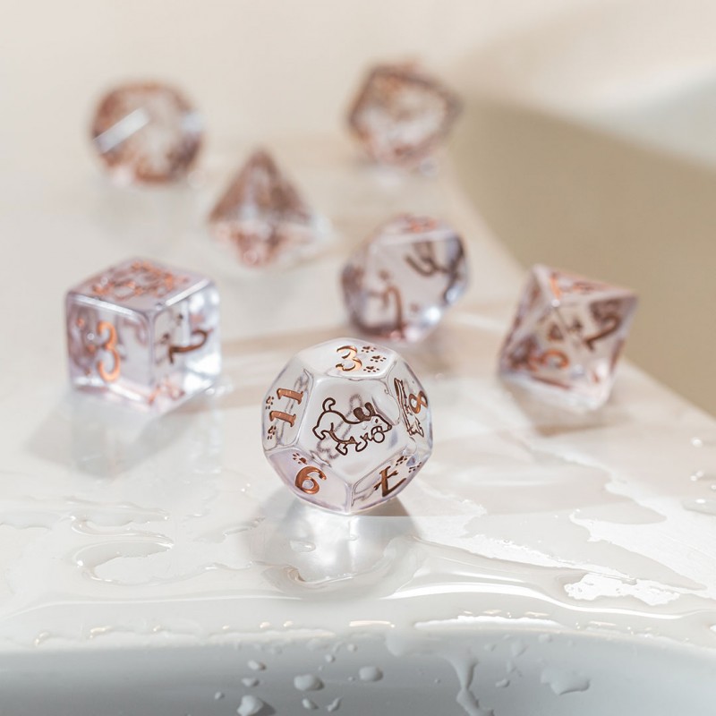Q Workshop | Bubbles | Dogs Dice Set