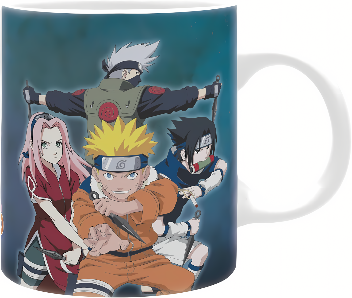 Naruto | Team 7 vs Haku & Zabuza | Mug (320ml)