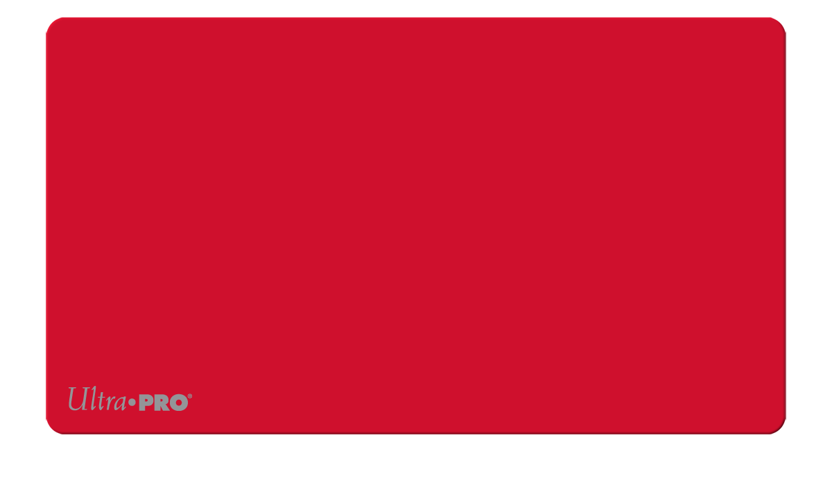Ultra Pro - Solid Apple Red Playmat