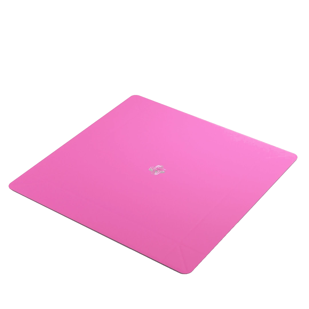 Gamegenic | Magnetic Dice Tray Square | Dice Tray Black/Pink