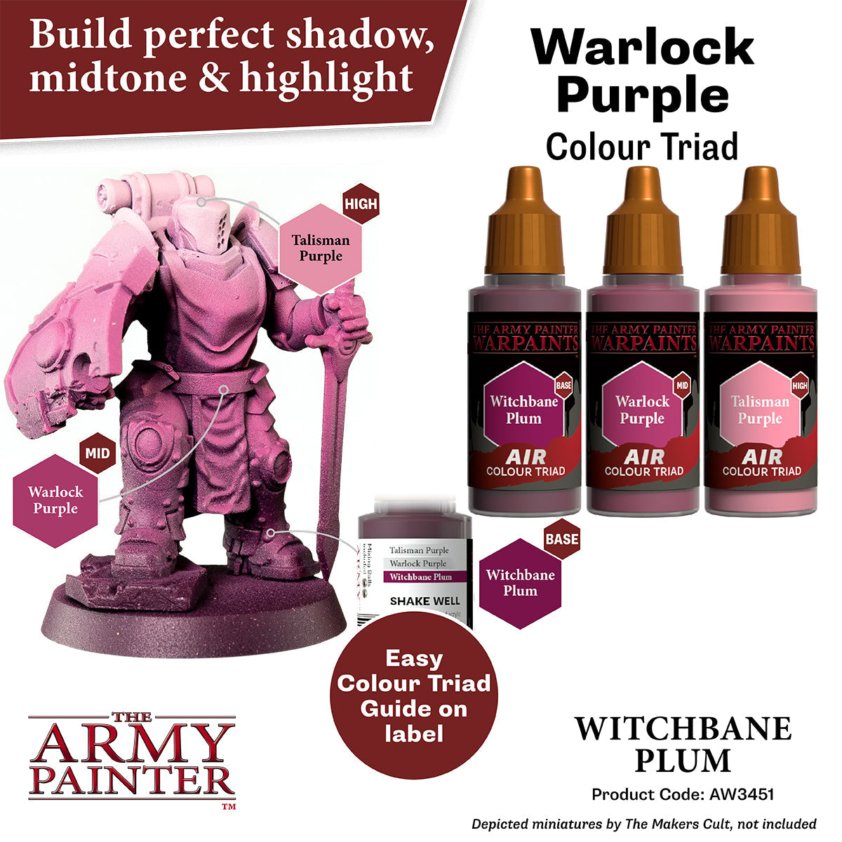 The Army Painter - Witchbane Plum - Warpaints Air