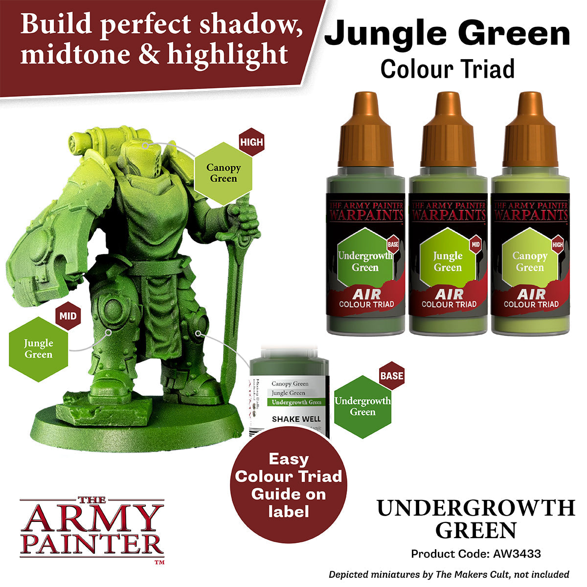 The Army Painter - Undergrowth Green - Warpaints Air