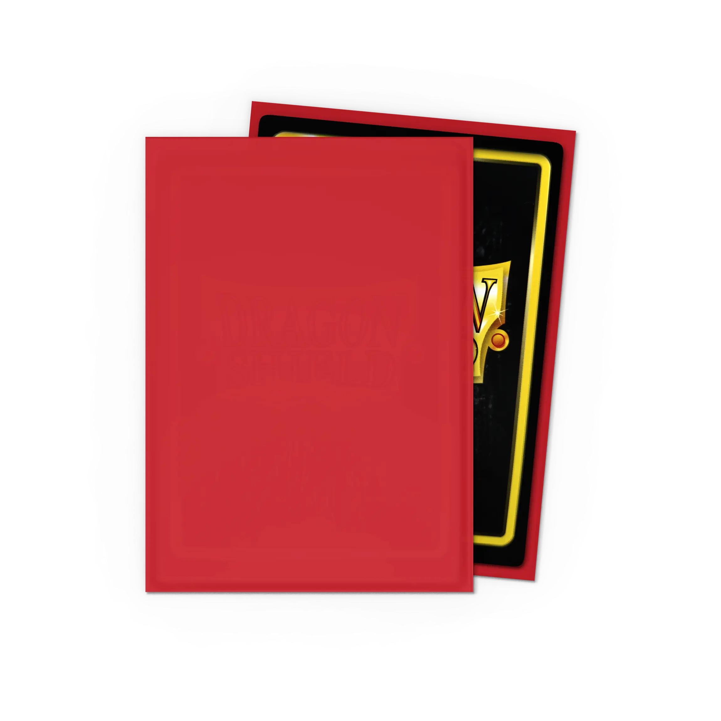 Dragon Shield: Crimson - Classic Sleeves - Standard Size