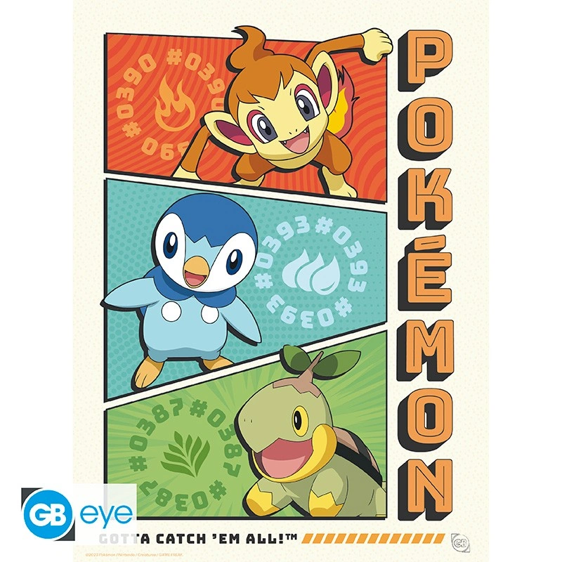 Abysse | Pokémon - 9 Posters (21 x 29,7cm) - Portfolio Starters