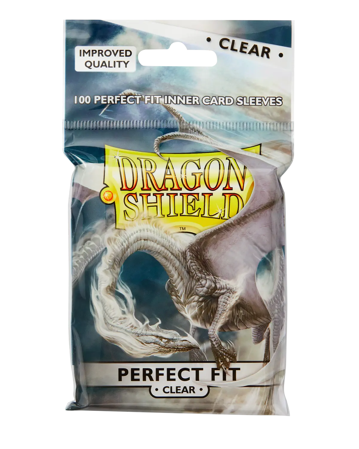 Dragon Shield: Clear - Toploading Perfect Fit Sleeves - Standard Size Dragon Shield: Clear - Toploading Perfect Fit Sleeves - Standard Size