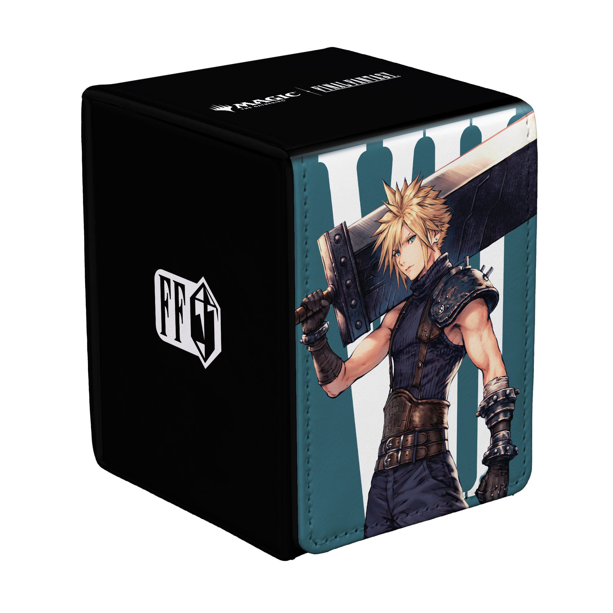 Ultra Pro | MTG - FINAL FANTASY - Cloud, Ex-SOLDIER | Flip DECK BOX