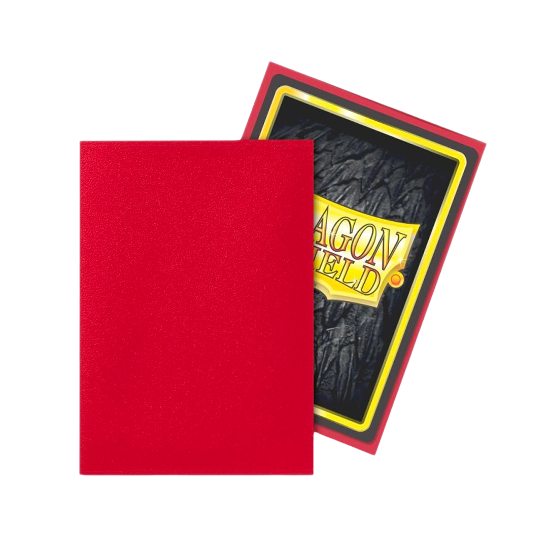 Dragon Shield: Ruby - Matte Sleeves - Japanese Size