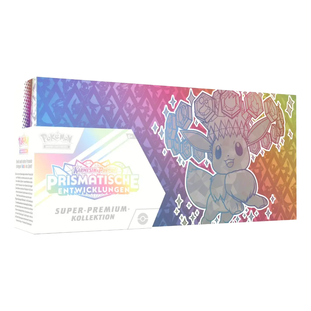 Pokémon TCG: Prismatische Entwicklungen (KP8.5) - Super-Premium-Kollektion (DE)
