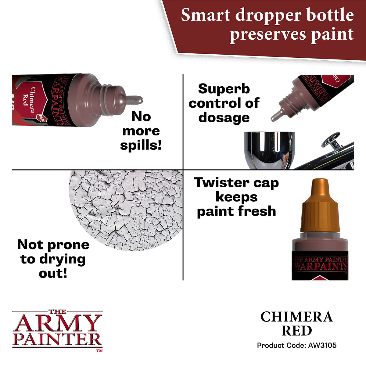The Army Painter - Chimera Red - Warpaints Air