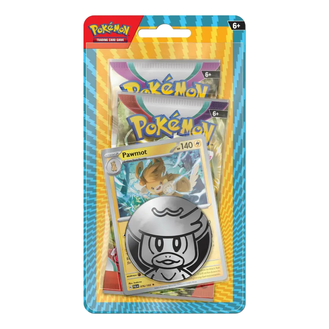 Pokémon TCG: 2-Pack Blister Checklane Footprint - Pawmot (EN)