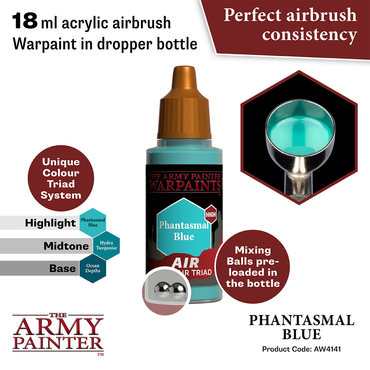 The Army Painter - Phantasmal Blue - Warpaints Air