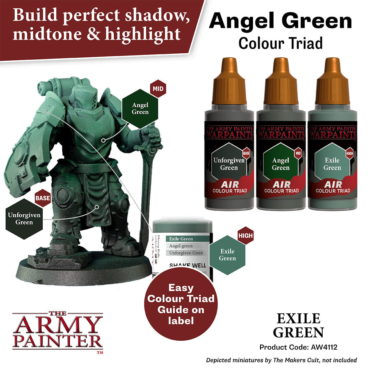 The Army Painter - Exile Green - Warpaints Air