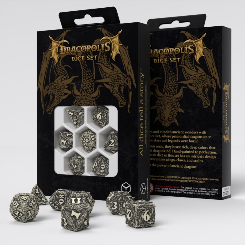 Q Workshop | The Scandinavian Blackfang | Dracopolis Dice Set