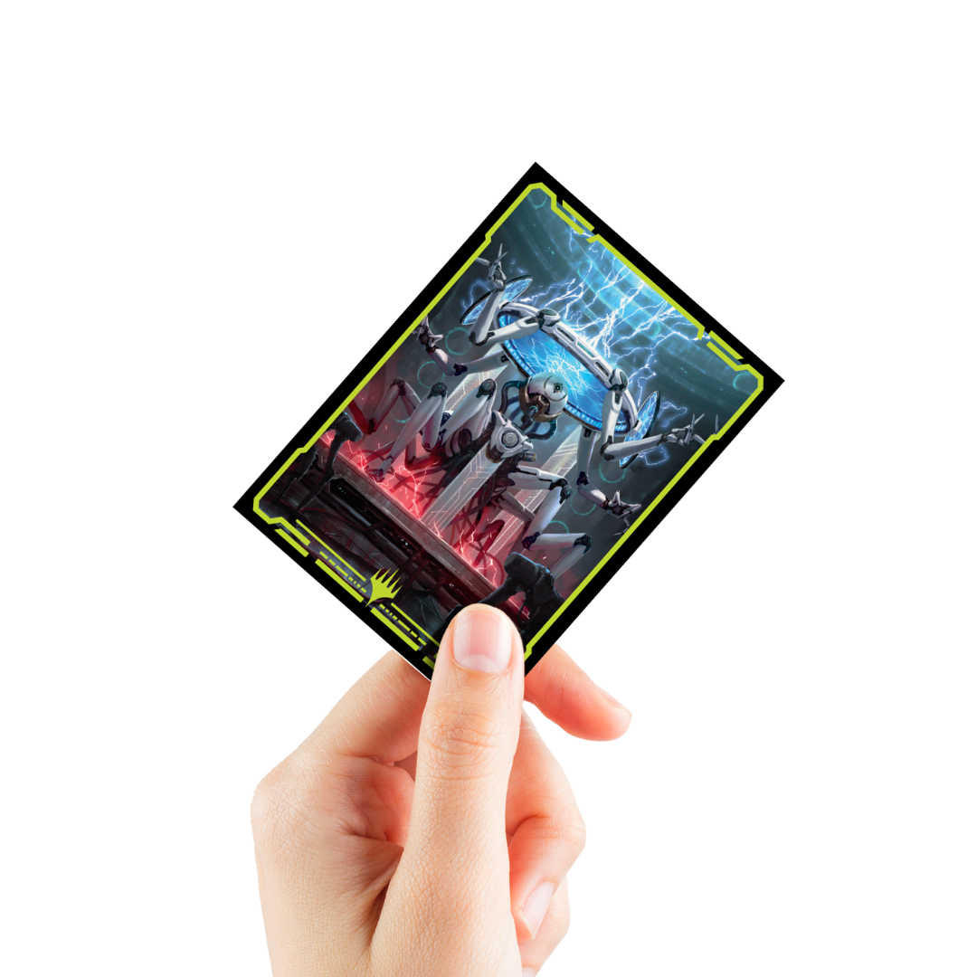 Ultra Pro - Edge of Eternities - Counter Intelligence - 100ct Deck Protector Sleeves in Clear Box for Magic: The Gathering