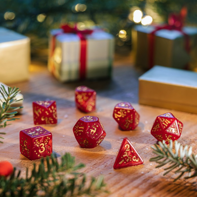 Q Workshop | 2022 Edition | Christmas Dice Set