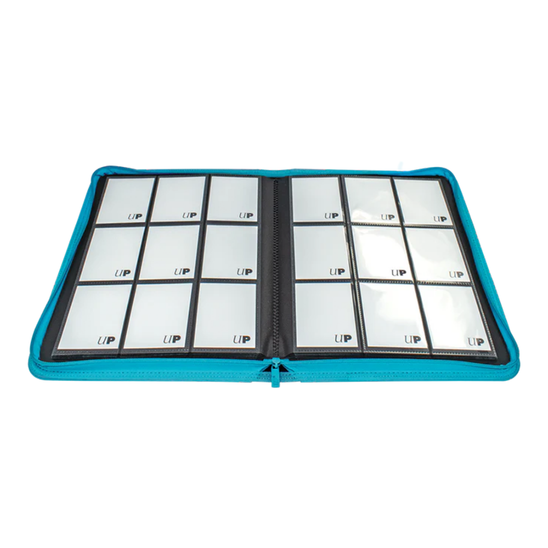 Ultra Pro | Vivid - Teal | 9-Pocket Zippered PRO-Binder