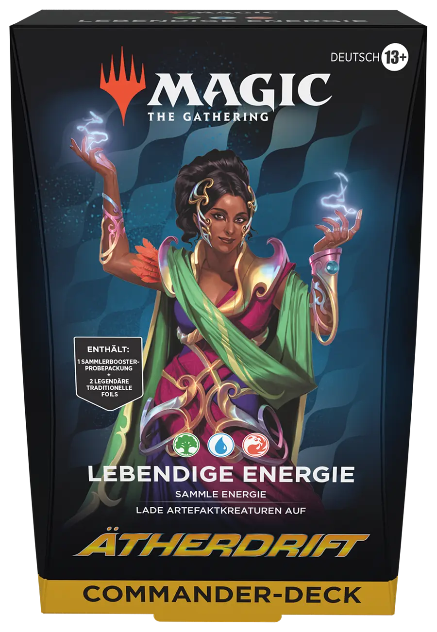 Magic: The Gathering® - Ätherdrift - Commander Deck (Lebendige Energie) (DE)
