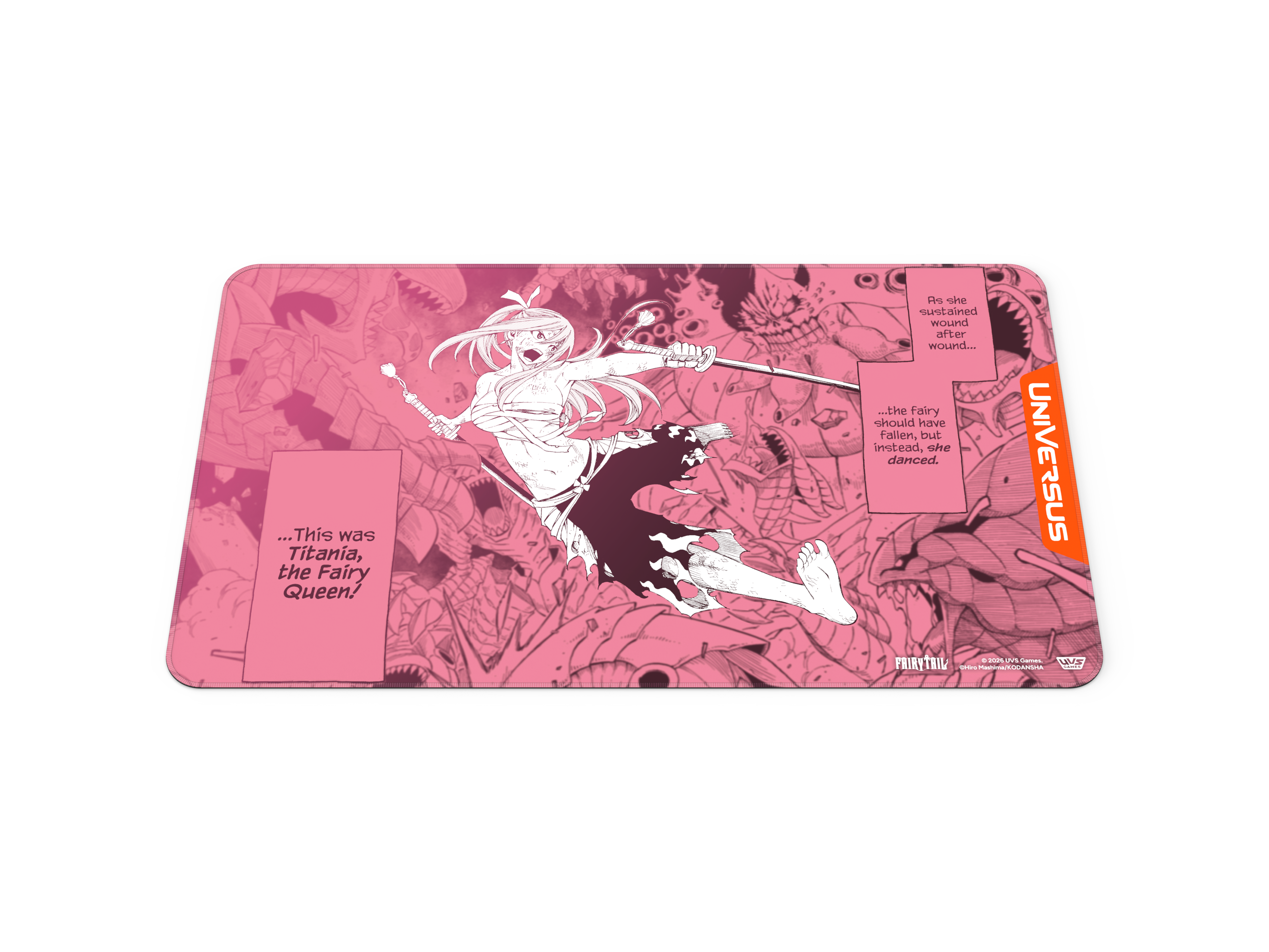 UniVersus CCG | Fairy Tail: All Fired Up! - Erza | Playmat