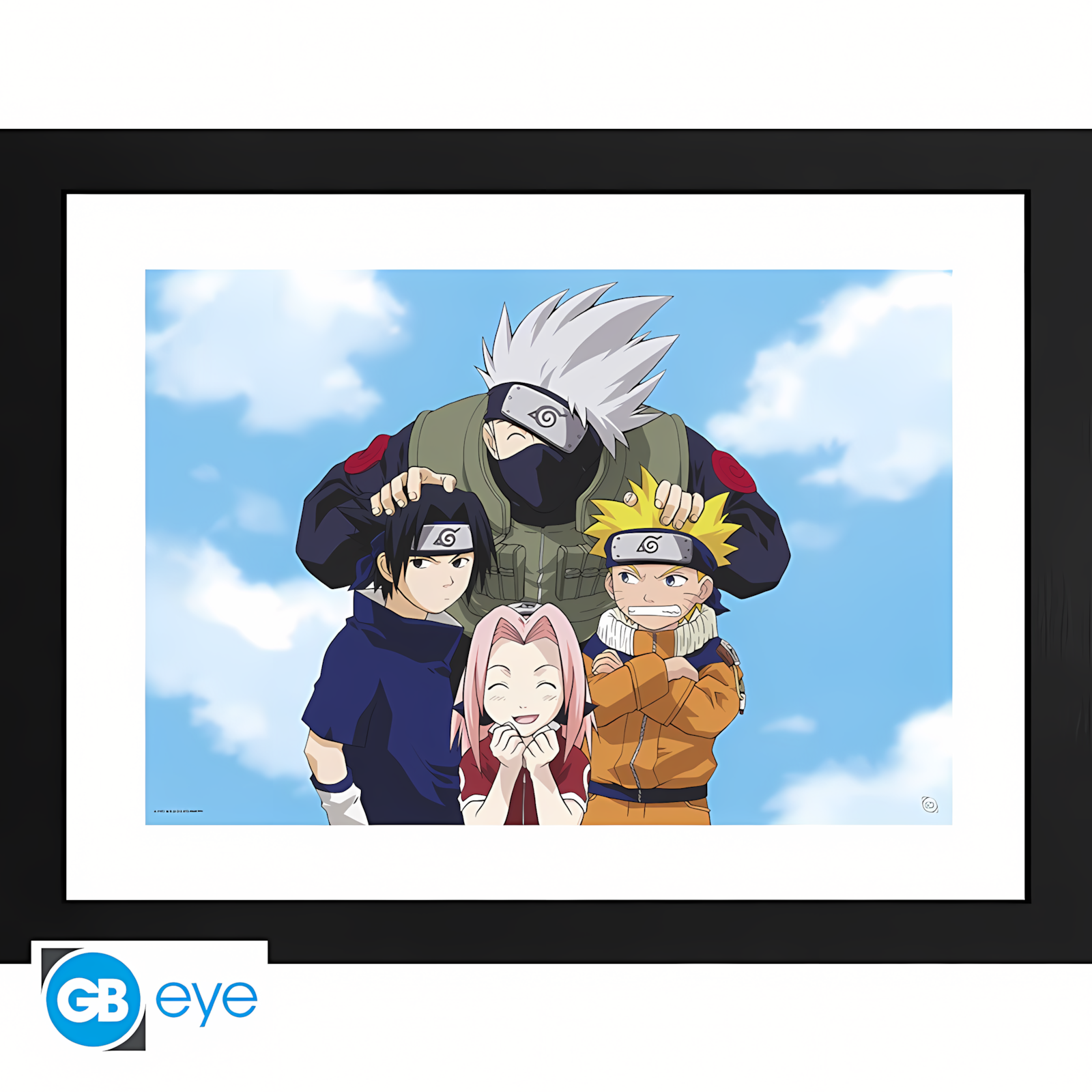 Abysse: Naruto - Framed Print (30 x 40cm) - Photo Team 7