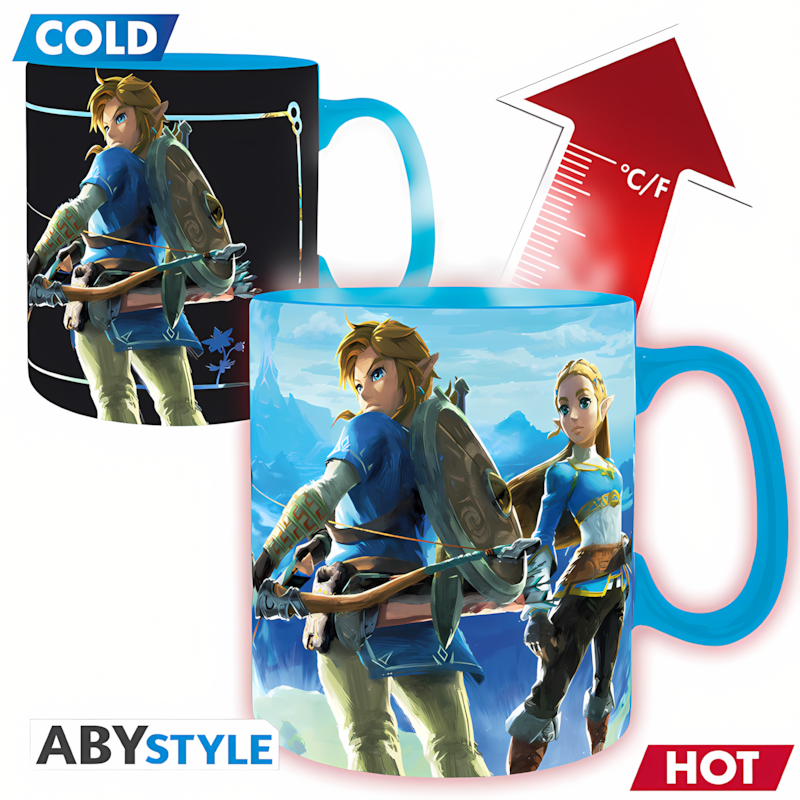 The Legend of Zelda | Breath of the Wild | Mug Heat Change (460ml)