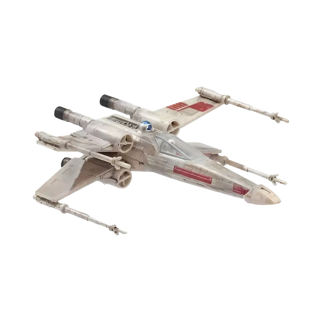 Jazwares: Star Wars - Luke Skywalker - X-Wing - Raumschiff 13cm (inklusive 2 Spielfiguren)