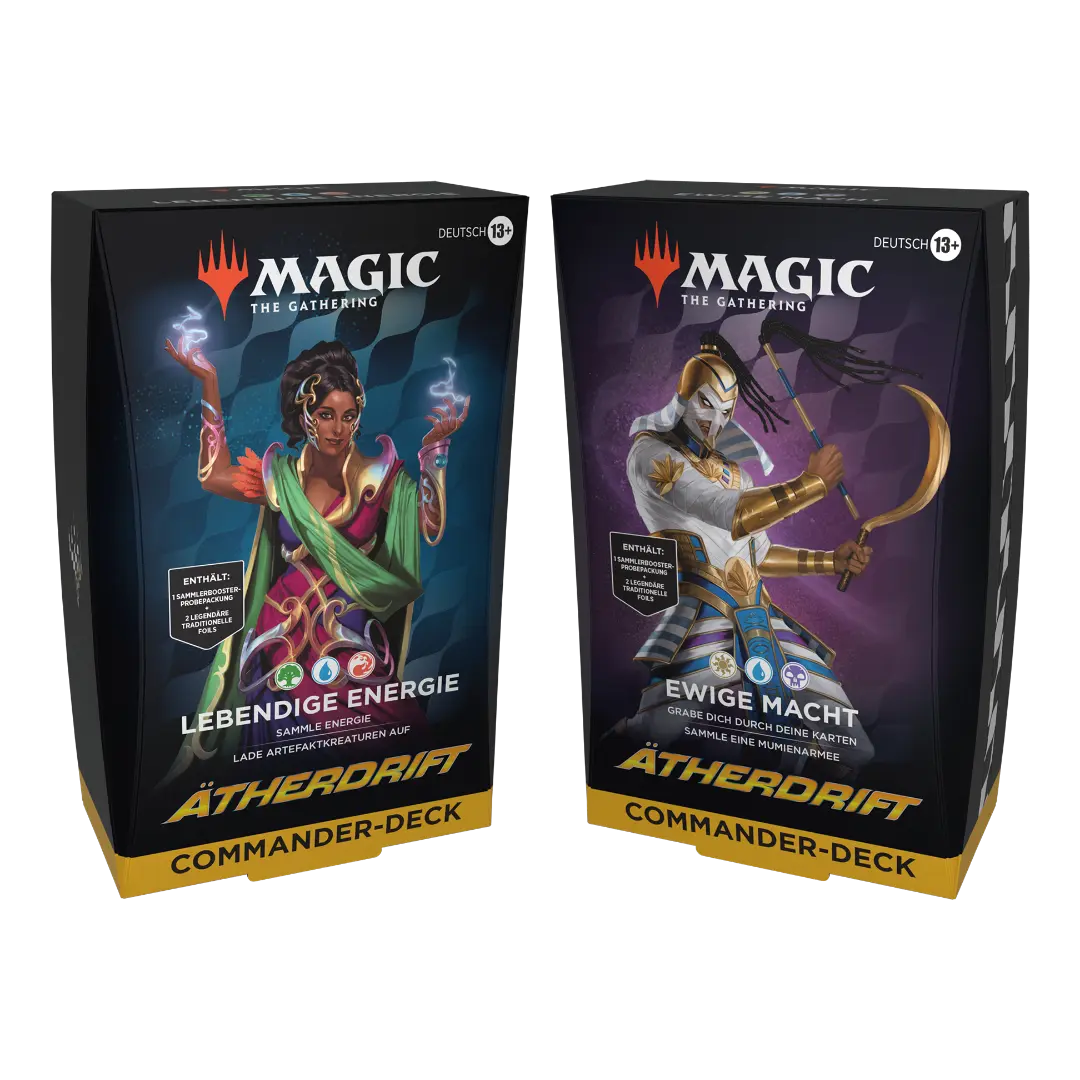 Magic: The Gathering® - Ätherdrift - Commander Deck 2er Bundle (DE)