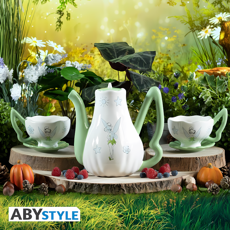 Disney Peter Pan | Tinkerbell | Set Teapot & Cups