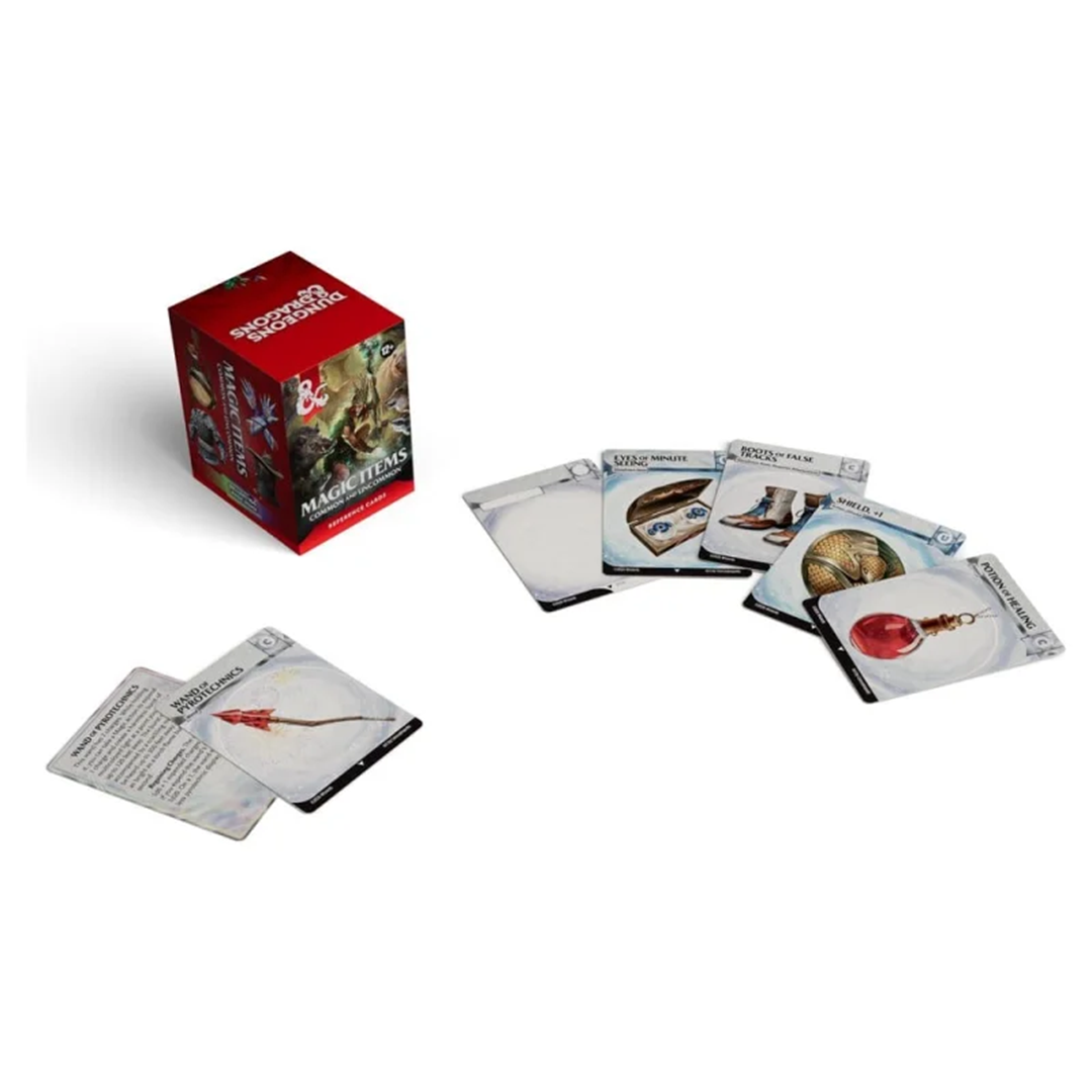 Dungeons & Dragons | Magic Items: Common & Uncommon| Reference Cards (EN)