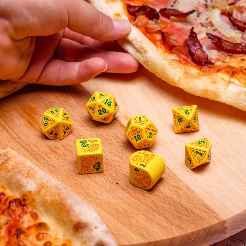 Q Workshop | Margherita | Pizza Dice Set