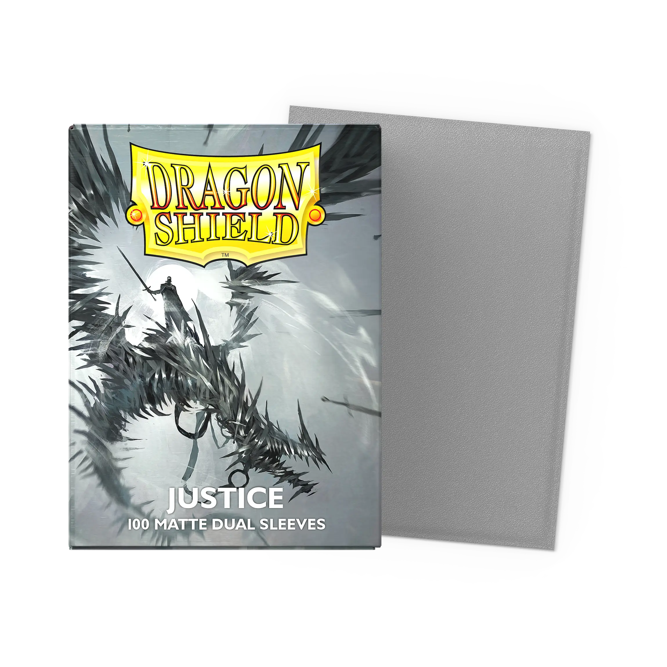 Dragon Shield: Justice - Matte Dual Sleeves - Standard Size Dragon Shield: Justice - Matte Dual Sleeves - Standard Size