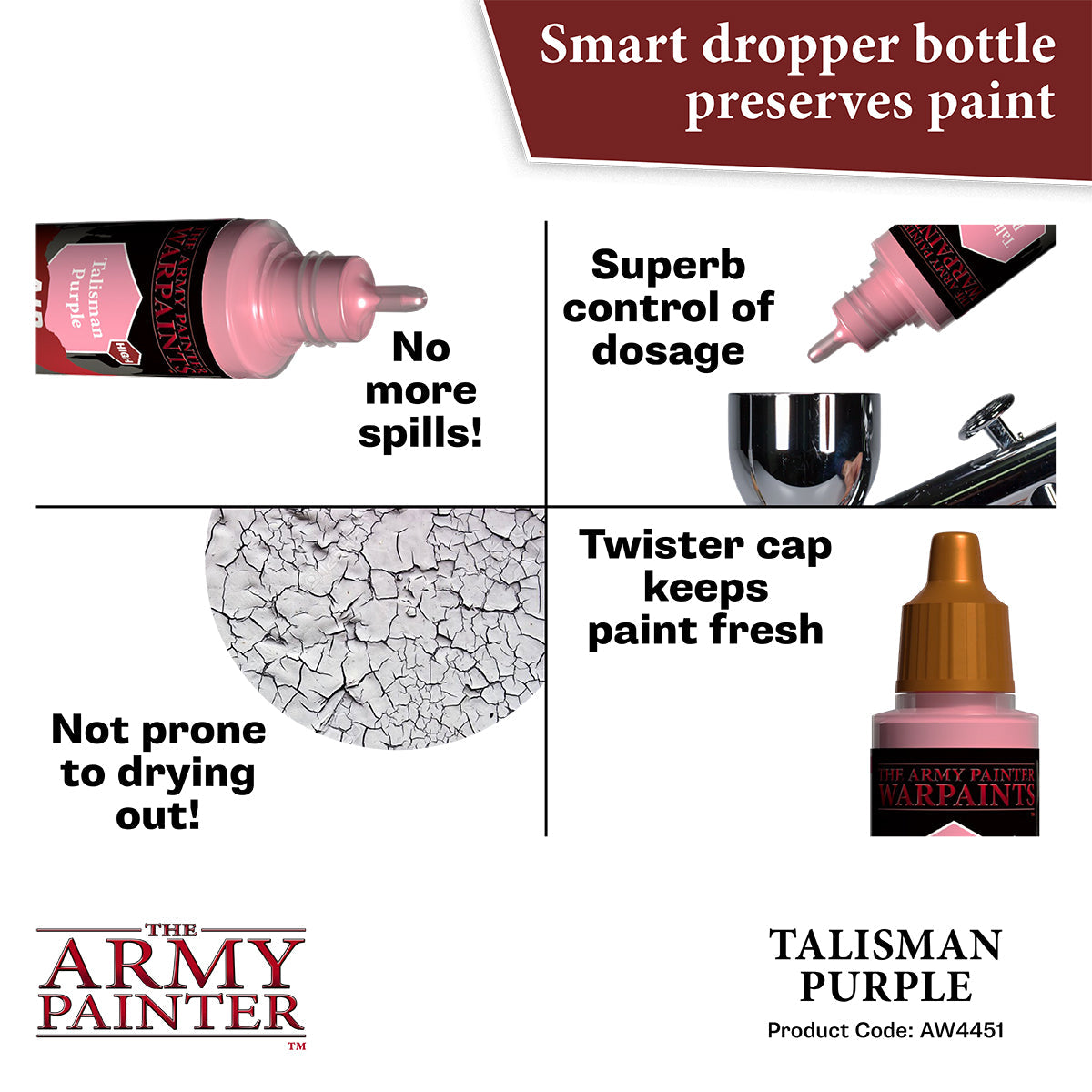 The Army Painter - Talisman Purple - Warpaints Air