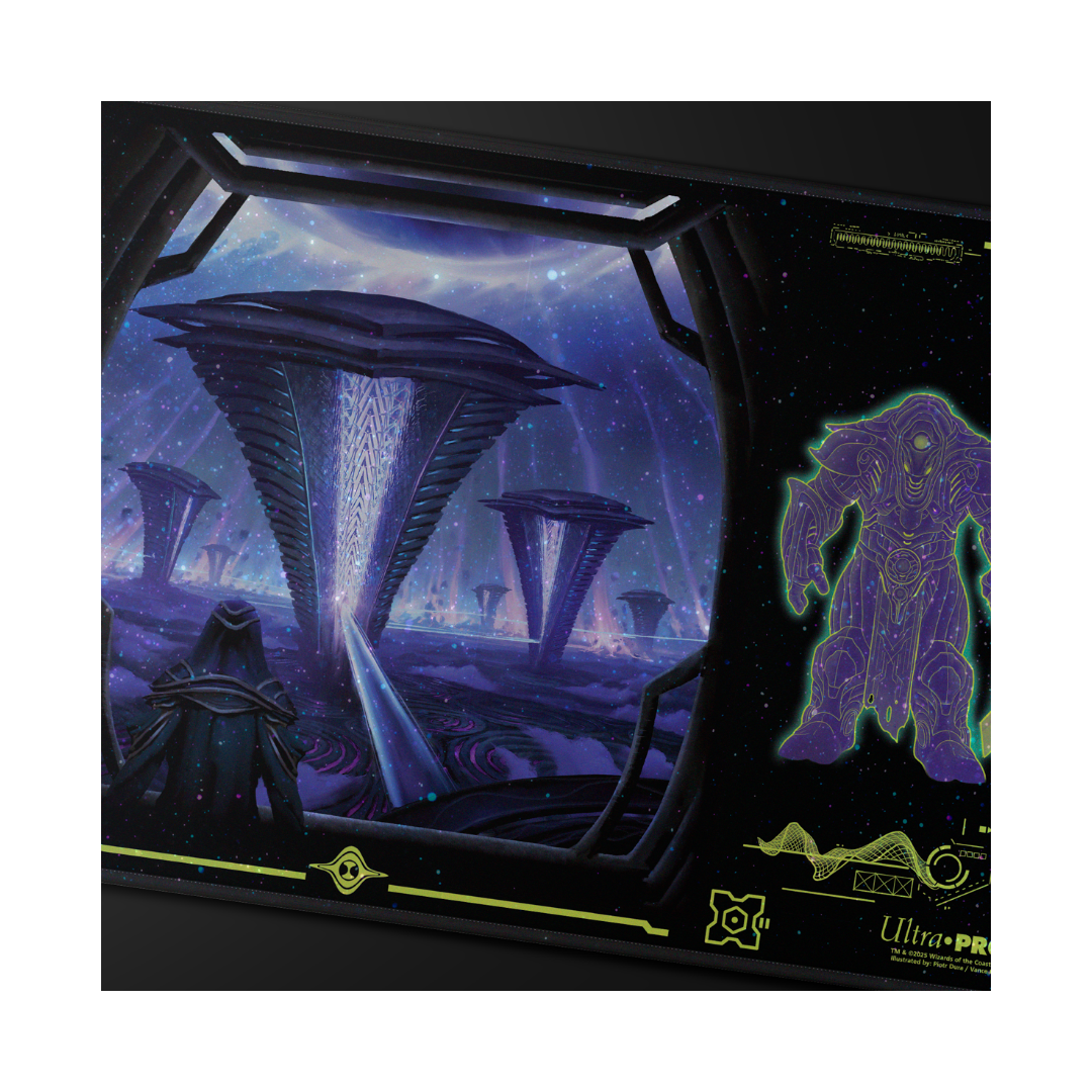 Ultra Pro - Edge of Eternities - Susur Secundi, Void Altar Holofoil - Playmat for Magic: The Gathering