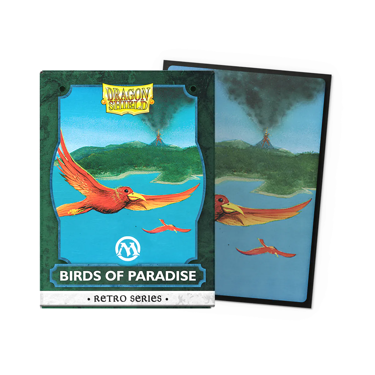 Dragon Shield | Birds of Paradise | Brushed Art Sleeves Standard Size