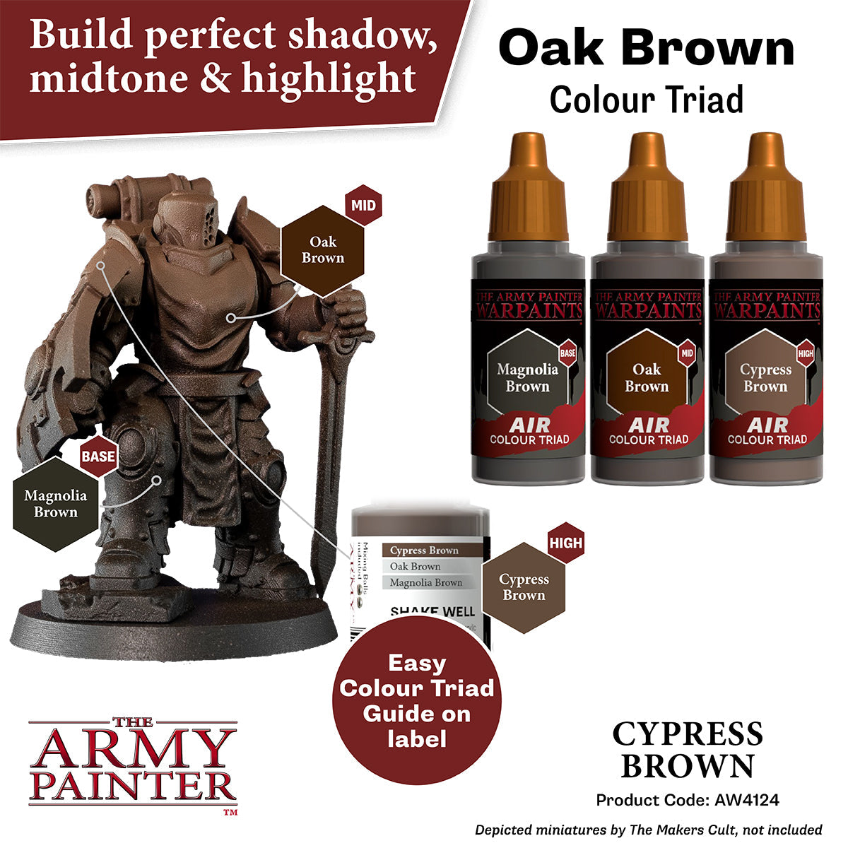 The Army Painter - Cypress Brown - Warpaints Air