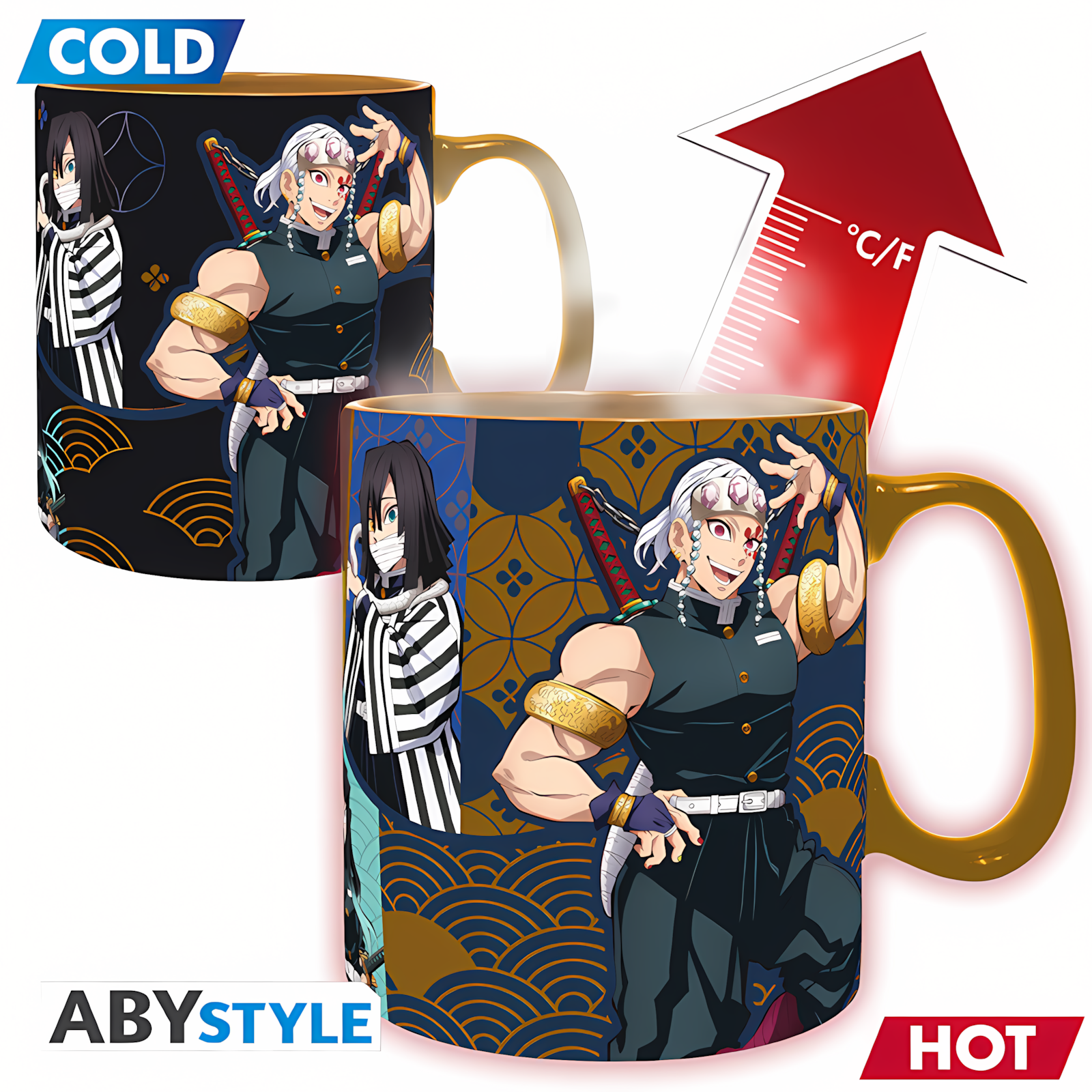 Demon Slayer - Mug Heat Change (460ml) - Hashira S2