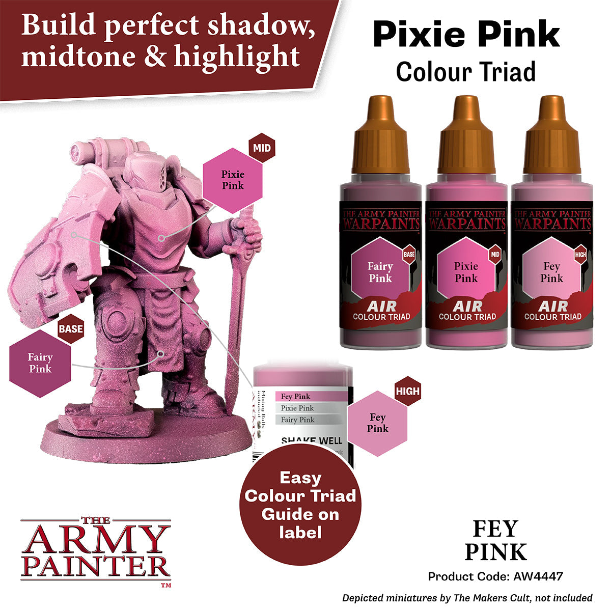 The Army Painter - Fey Pink - Warpaints Air