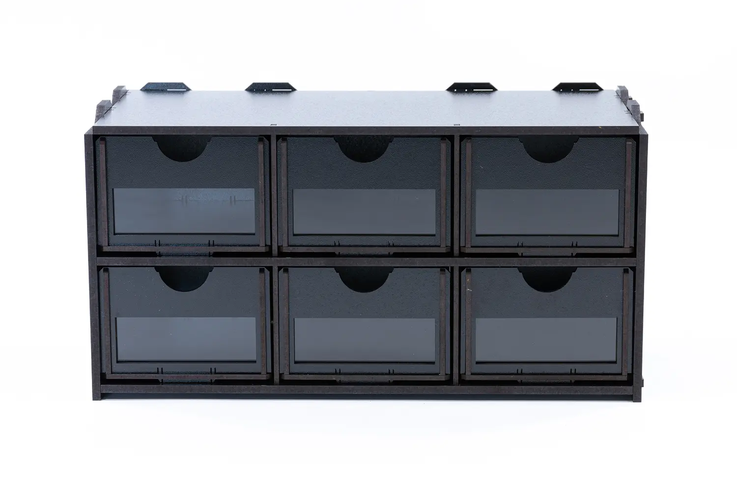 Kraken Wargames | Schrank mit 6 Schubladen | Black Rack
