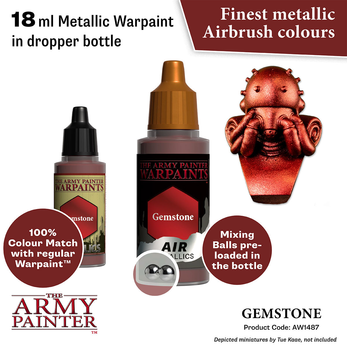 The Army Painter - Gemstone - Warpaints Air Metallics