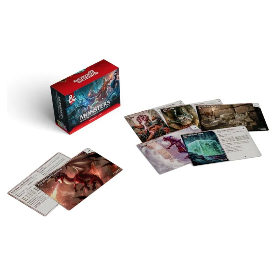 Dungeons & Dragons | Monstes: Fearsome and Ferocious | Reference Cards (EN)