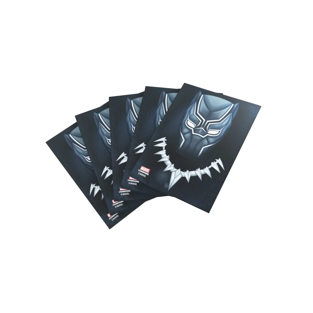 Gamegenic | Marvel Champions Sleeves | Black Panther (50+1)