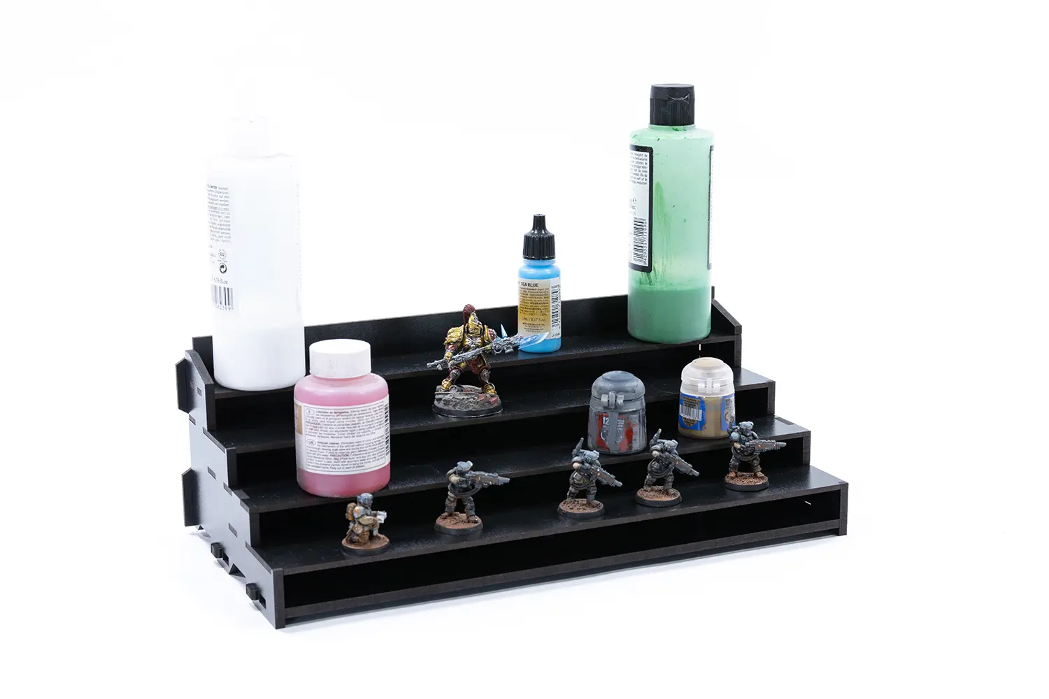 Kraken Wargames | Farbregal Top (Tribüne) | Black Rack