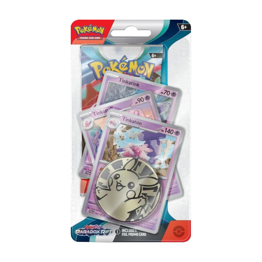 alt Pokémon TCG: Paradoxrift (SV04) - Premium Checklane Blister Tinkaton (EN)