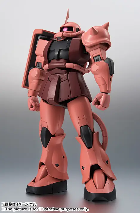 Tamashii Nations | MS-06S Chars Zaku (Version A.N.I.M.E.) The Robot Spirits (13cm)| Gundam