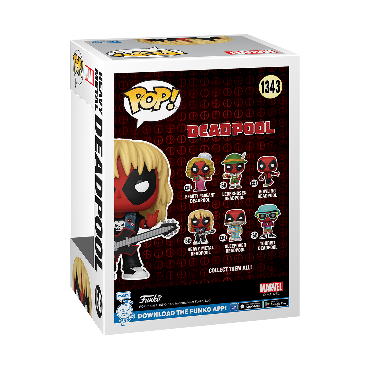 POP! Marvel: Heavy Metal Deadpool - Marvel
